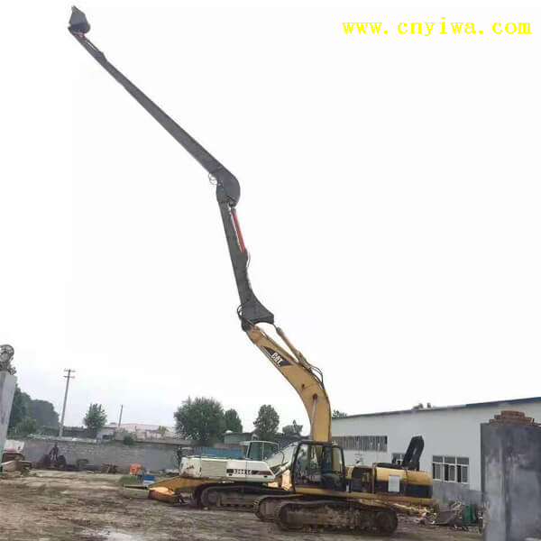 Excavator extension arm Backhoe telescopic boom Excavator extended hand