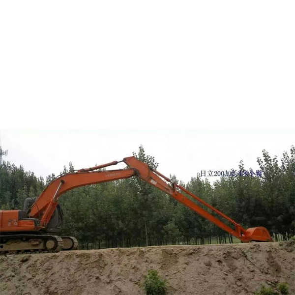Excavator extension arm Backhoe telescopic boom Excavator extended hand